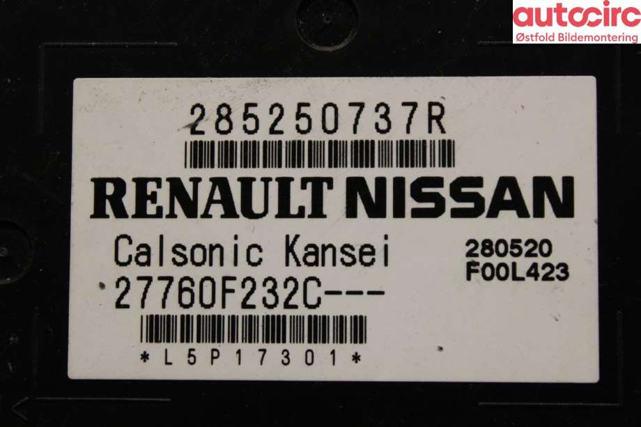 Styreenhet diverse til Renault Captur 2020-->> (Type II) (RENAULT|)