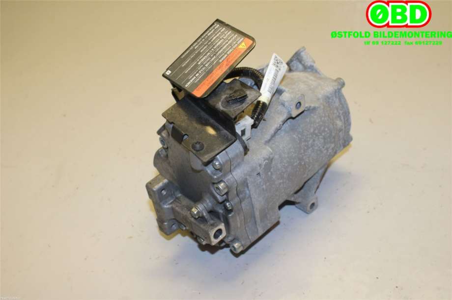 Aircondition kompressor til Nissan Leaf, 2018-->> (Type II)  (Nissan Leaf USA-utg|926005SA0A)