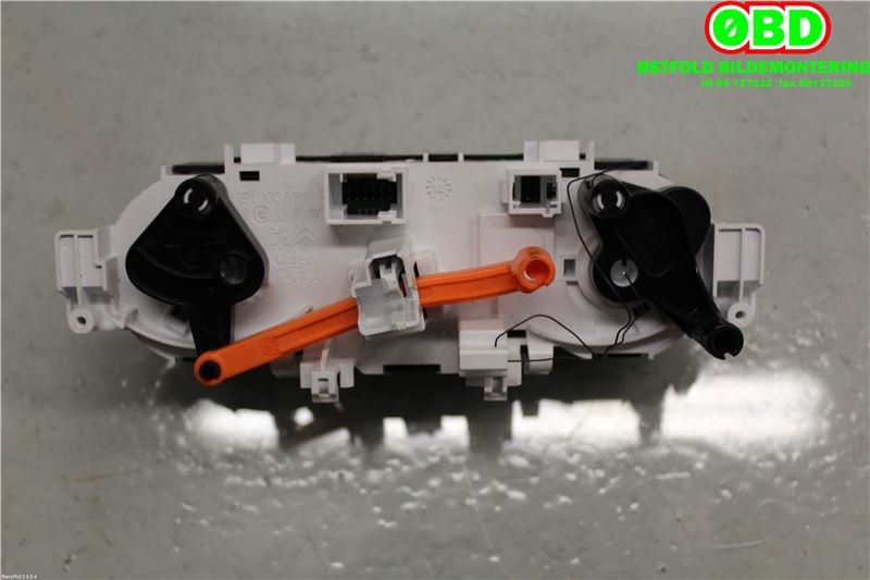 Varmeapparat betjening til Peugeot 208 2012-2019 (Type I)  (PEUGEOT|9672248380||96722483ZD)