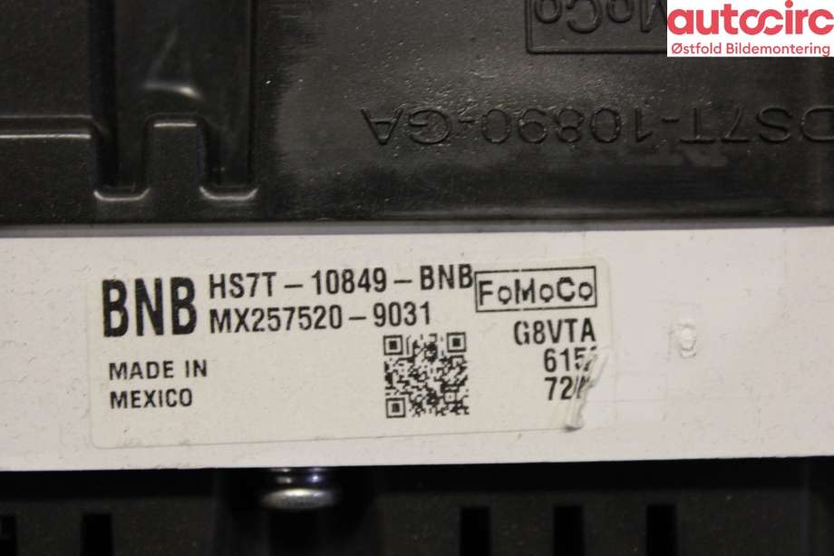Instrumentpanel til Ford Mondeo 2014-2019 (Type V, Fase 1) (FORD|2261724|)