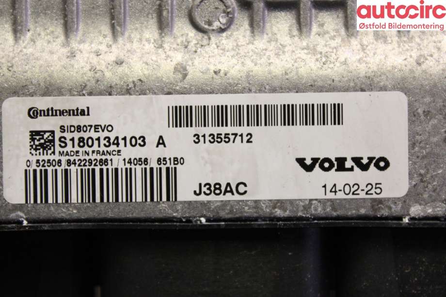 Styreenhet motor til Volvo V40 2012-2019  (VOLVO|36000608|)