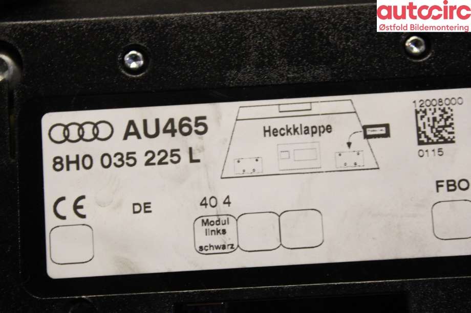 Antenne forsterker til Audi A4 2001-2004 (Type II) (B6) (B6) (AUDI|8H0 035 225 L||8H0035225L)