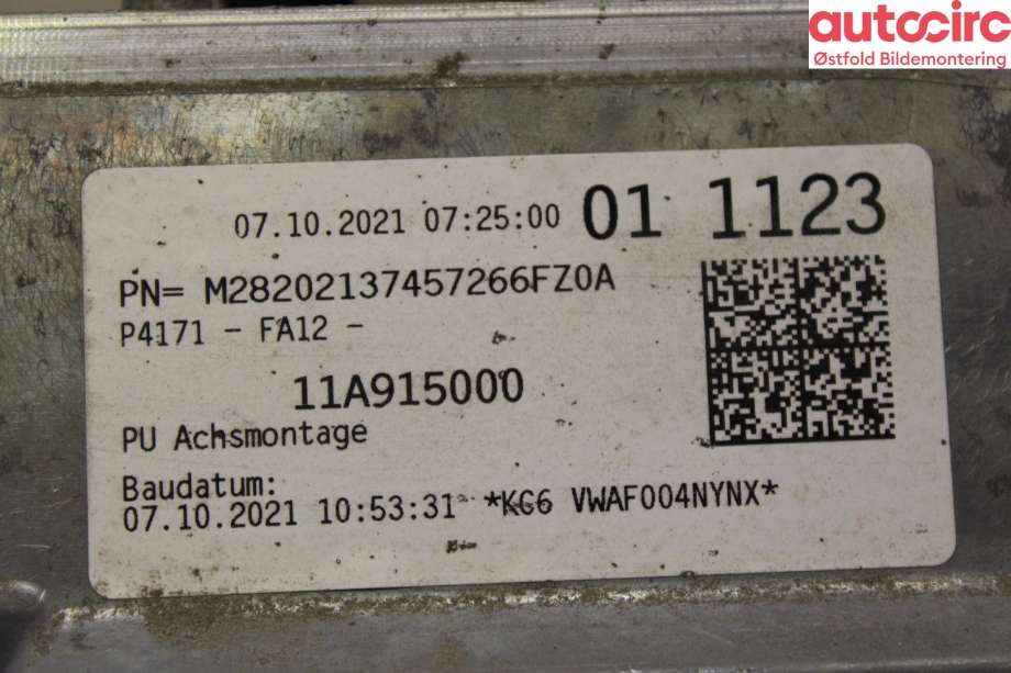 Batterilader (OBC - On Board Charger) til VW ID.4 2020-->> (VOLKSWAGEN|)
