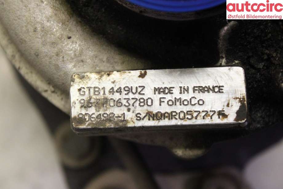 Turbo til Ford Mondeo 2011-2014 (Type IV, Fase 2)  (FORD|1864631|)