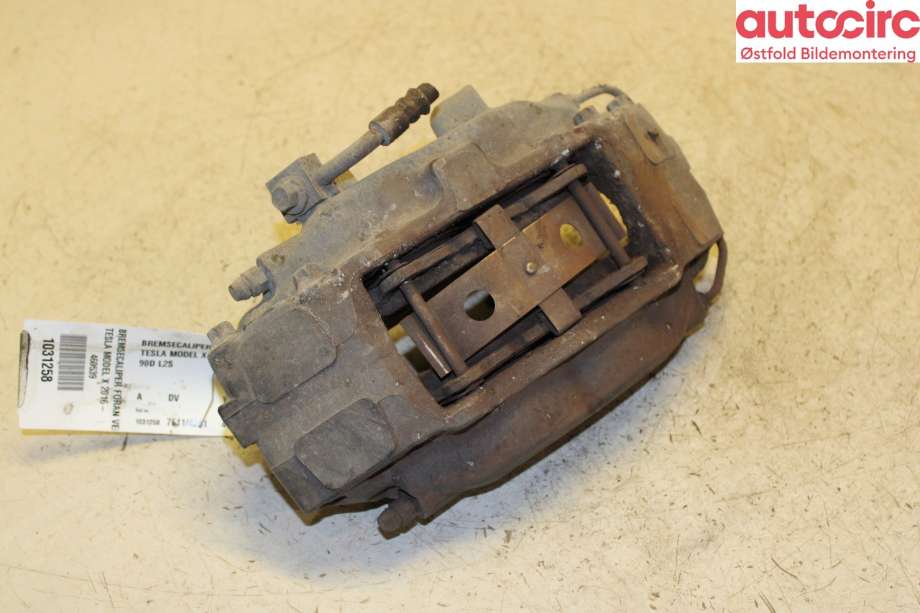 Bremsecaliper venstre foran til Tesla Model X 2016-->> (TESLA|1027621-00-A|)