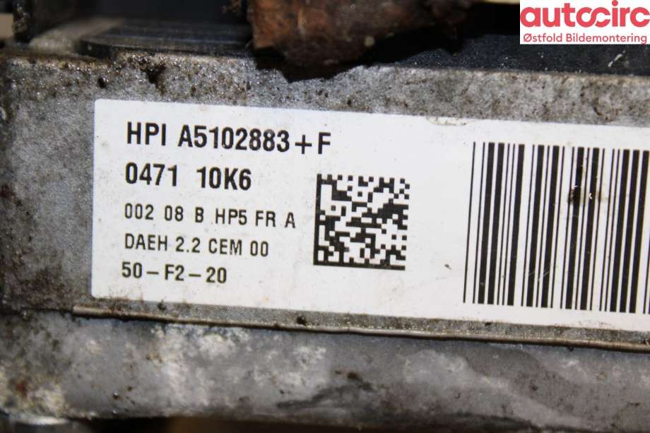 Servo pumpe elektrisk til Peugeot Partner 2015-2019 (Type II, Fase 2) (PEUGEOT|16 133 615 80|)