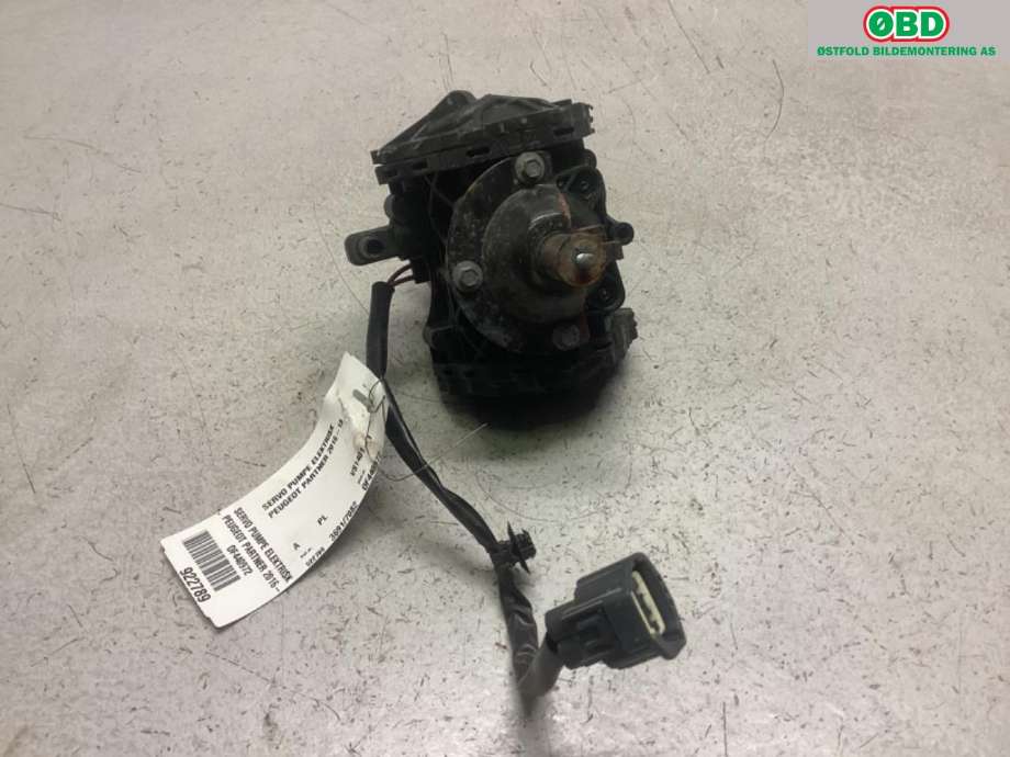 Servo pumpe elektrisk til Peugeot Partner 2015-2019 (Type II, Fase 2)  (PEUGEOT|16 133 618 80|16 163 841 80|)