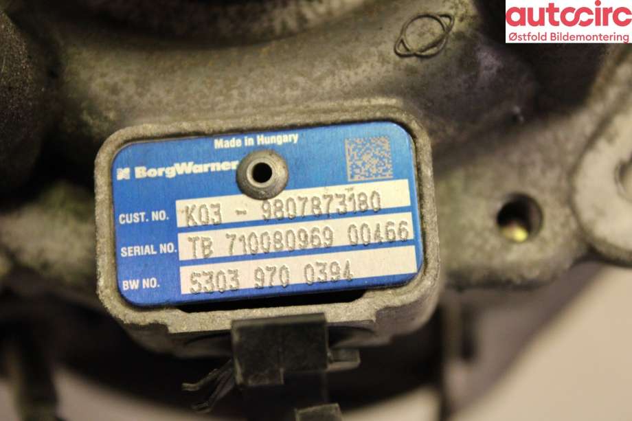 Turbo til Ford Mondeo 2014-2019 (Type V, Fase 1) (FORD|1871356|)