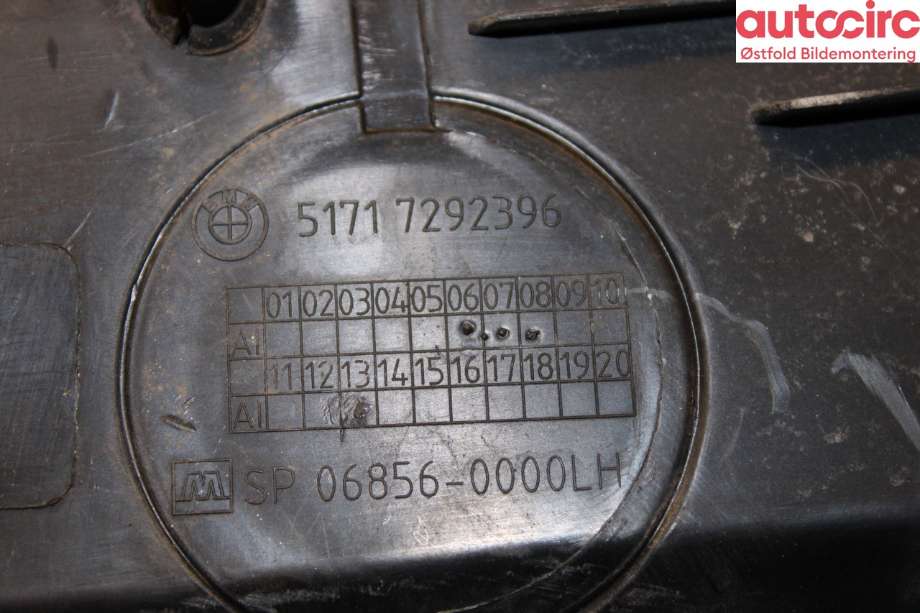 Deksel til BMW X5 2013-2018 (F15) (F15) (BMW|)