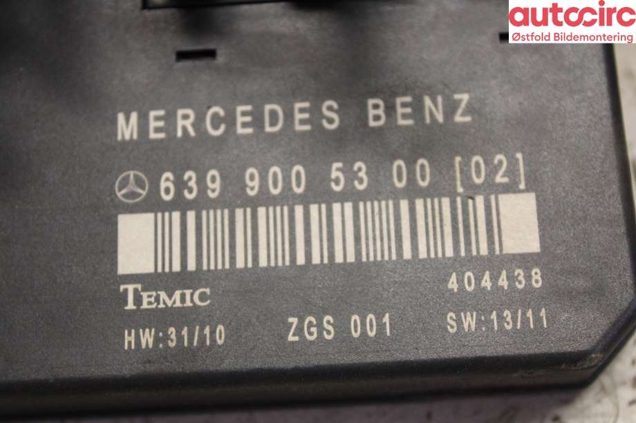 Sikringsboks til Mercedes Vito/Viano 2010-2014 (Fase 2) (W639) (W639) (MERCEDES|)