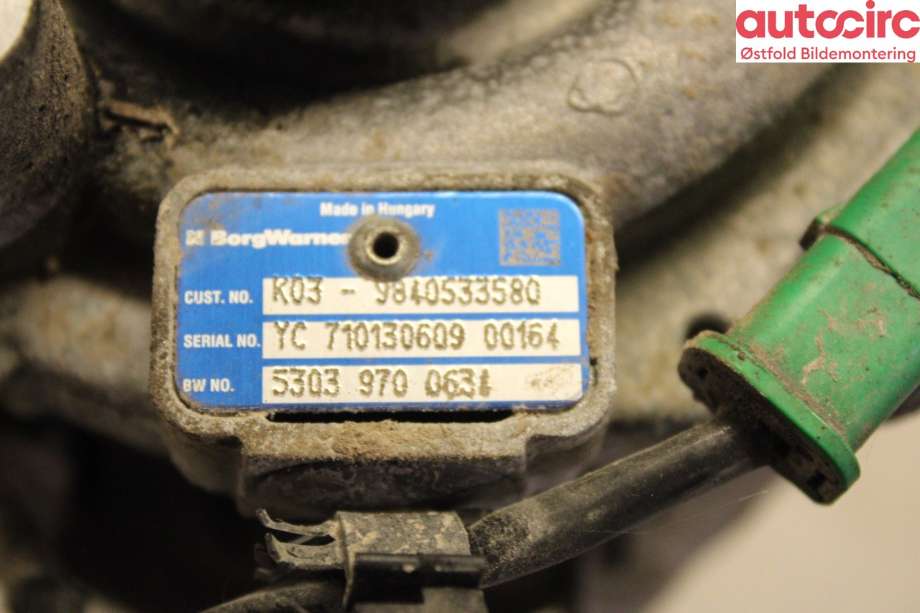 Turbo til Opel Vivaro C 2020-->>  (9840533580|)