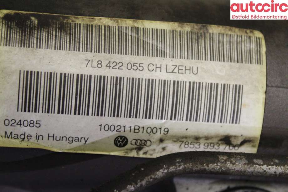 Tannstang til Audi Q7 2010-2015 (Type I, Fase 2) (AUDI|7L8 422 063|)