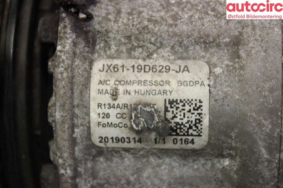 Aircondition kompressor til Ford Transit Connect 2018-->> Type II, Fase 2  (FORD|2634805|)