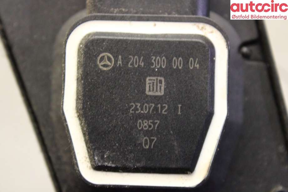 Pedal gass til Mercedes C-Klasse 2011-2014 (Fase 2) (W204) (W204) (MERCEDES|A 204 300 02 04|)
