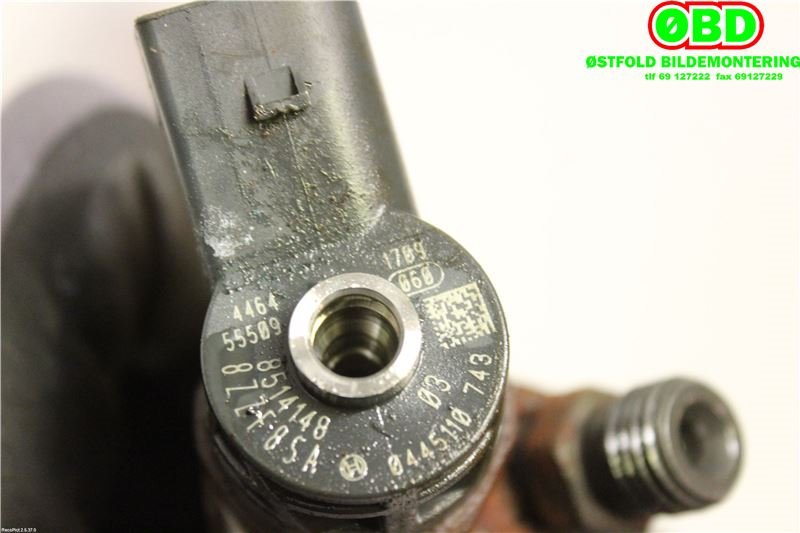 Dyse innsprøyting diesel til BMW 3-Serie 2012-2018 (F30/F31/F34) (F30/F31/F34) (BMW|13 53 8 514 148|0445110743|8514148)