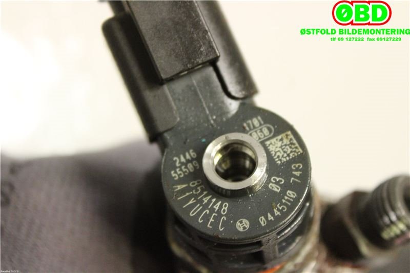 Dyse innsprøyting diesel til BMW 3-Serie 2012-2018 (F30/F31/F34) (F30/F31/F34) (BMW|13 53 8 514 148|0445110743|8514148)