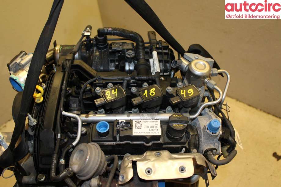 Motor bensin til Ford Fiesta 2017-->> (Type VII)