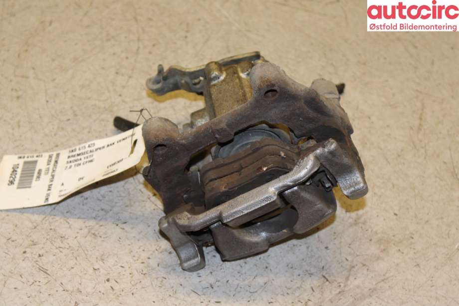 Bremsecaliper venstre bak til Škoda Yeti, 2009-2013 (Fase 1)  (5K0 615 423)