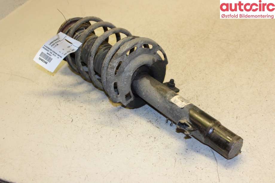 Fjærbein høyre foran til Peugeot 208 2012-2019 (Type I)  (PEUGEOT|98 048 312 80|)