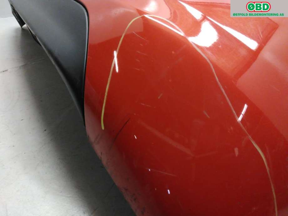 Støtfanger bak til Peugeot 208 2012-2019 (Type I) (PEUGEOT|16 072 549 80|16 072 545 80|)