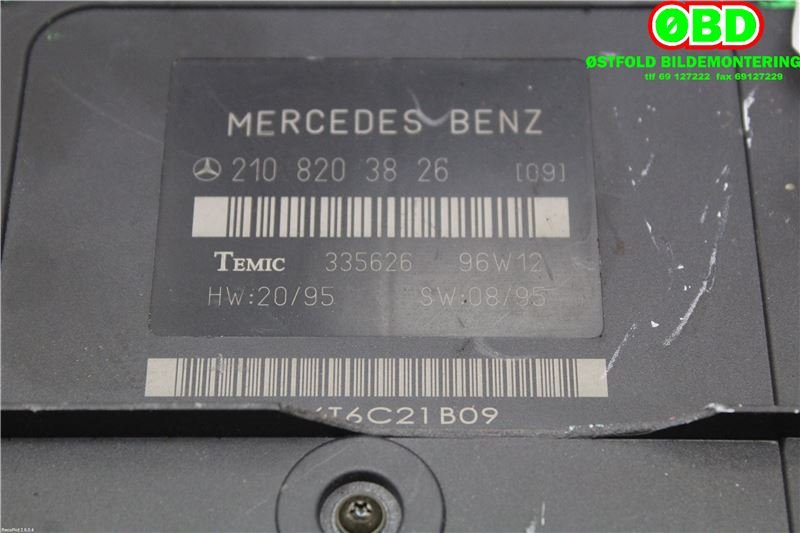 Styreenhet girkasse til Mercedes E-Klasse 1995-2000 (Fase 1) (W210) (W210) (MERCEDES|A 210 820 38 26|A 210 820 39 26|2108203826)