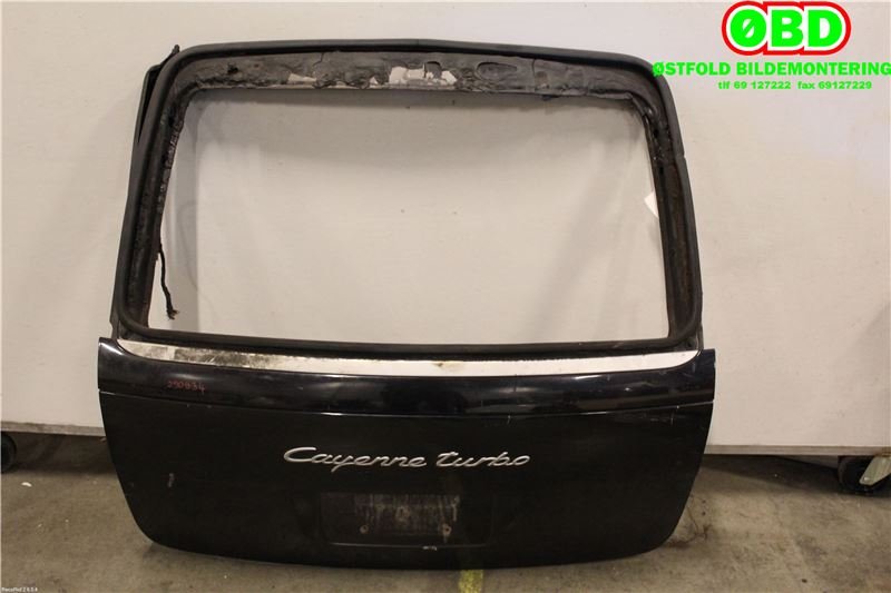 Bakluke til Porsche Cayenne, 2002-2006 (Fase 1) (9PA) (9PA) (PORSCHE CAYENNE TURBO|955 512 011 11)