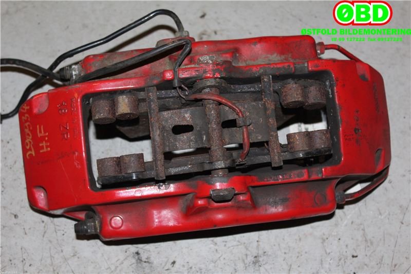 Bremsecaliper høyre foran til Porsche Cayenne 2002-2006 (Fase 1) (9PA) (9PA) (PORSCHE CAYENNE TURBO|955 351 422 20|955 351 422 22|)