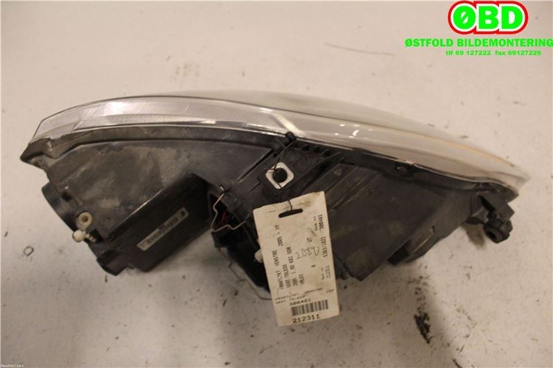 Frontlykt venstre halogen til Seat Toledo 1999-2005 (Type II)  (SEAT TOLEDO|5P1 941 005 E||5P1941005A)