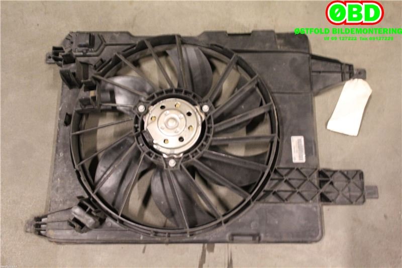 Kjølevifte til Renault Megane 2006-2009 (Type II, Fase 2)  (RENAULT MEGANE||7701071863|8200151465)