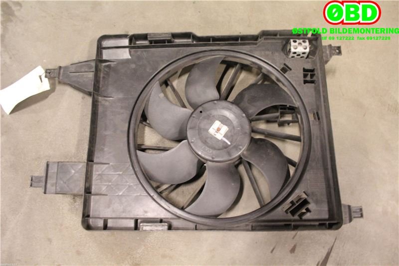 Kjølevifte til Renault Megane 2006-2009 (Type II, Fase 2)  (RENAULT MEGANE||7701071863|8200151465)