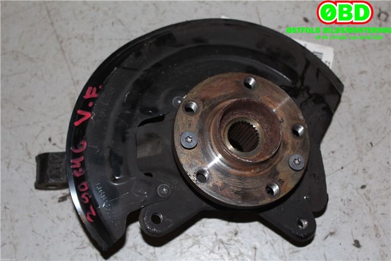 Hjulspindel venstre foran til Renault Kangoo 2008-2021 (Type II) (RENAULT KANGOO II 1,6 16V|8200755585|)