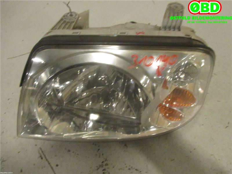 Frontlykt venstre halogen til Hyundai Atos, 1998-1999 (HYUNDAI ATOS-PRIME|9211005520)