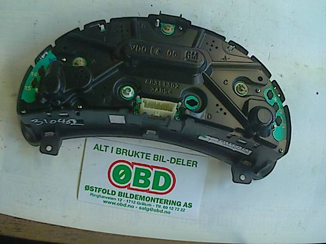 Instrumentpanel til Opel Combo C 2002-2011  (OPEL COMBO CDTI|93179368|6260391|13173347WA)
