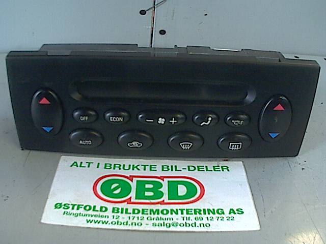 Varmeapparat betjening til Rover 75, 1999-2005  (ROVER 75 1,8|JFC101786)