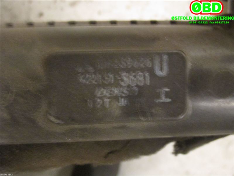 Radiator (manuell gir) til Mitsubishi Pajero 2000-2006 (Type III) (MITSUBISHI PAJERO SPORT|MR239626|)