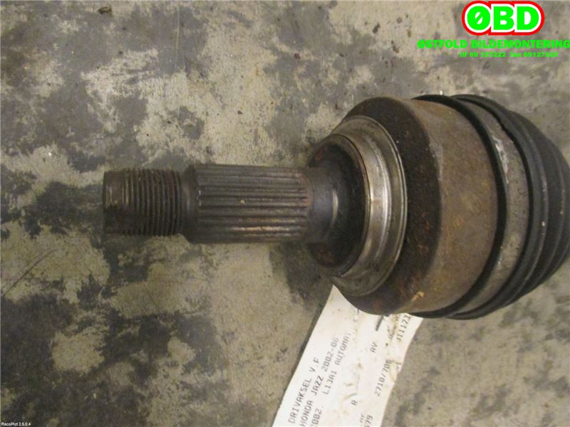 Drivaksel venstre foran til Honda Jazz 2002-2008 (Type I) (HONDA JAZZ|44306SAAE00|)