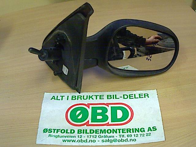 Speil høyre til Renault Clio 2001-2006 (Type II, Fase 2)  (RENAULT CLIO|)