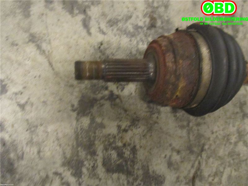 Drivaksel høyre foran til Seat Ibiza, 2000-2002 (Type II, Fase 2) (SEAT IBIZA|6K0 407 272 L)