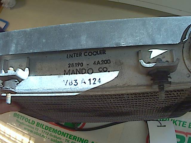 Intercooler til Hyundai H-1 1998-2005 (Type I, Fase 1)  (HYUNDAI H1 SVX|281904A200|)