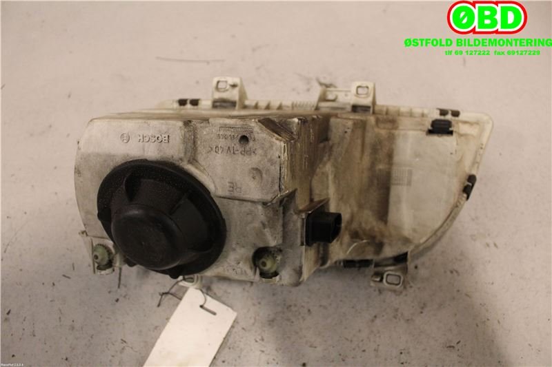 Frontlykt høyre halogen til VW Sharan 1996-2000 (Type I, Fase 1) (VOLKSWAGEN SHARAN|7M1 941 016 K||7M1941016H)