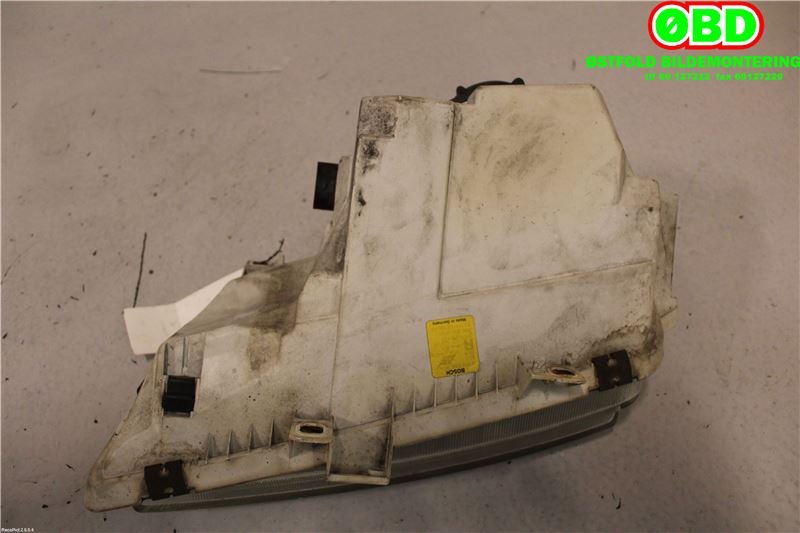 Frontlykt høyre halogen til VW Sharan 1996-2000 (Type I, Fase 1) (VOLKSWAGEN SHARAN CL TDI|7M1 941 016 K|)