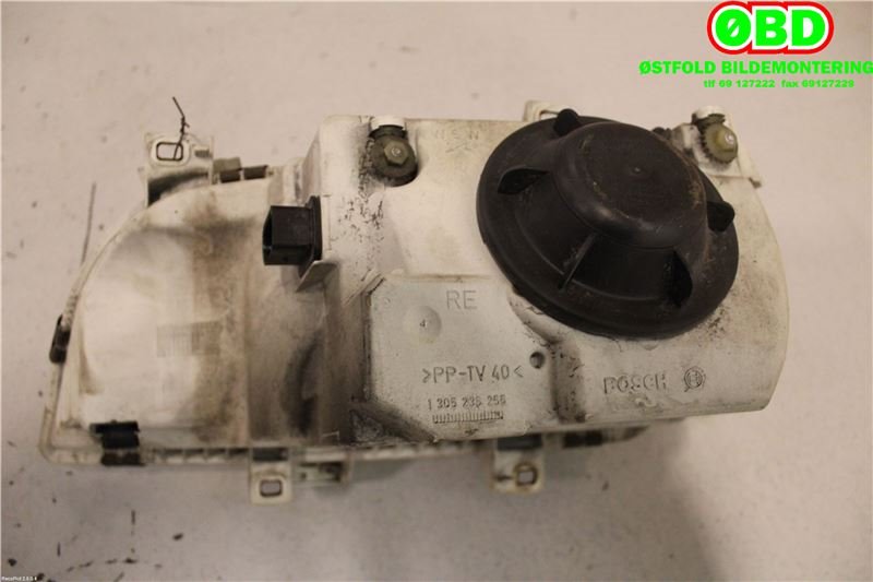 Frontlykt høyre halogen til VW Sharan 1996-2000 (Type I, Fase 1) (VOLKSWAGEN SHARAN CL TDI|7M1 941 016 K|)