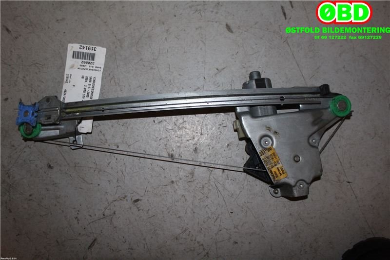 Ruteheis til Saab 9-5, 2001-2005 (Type I, Fase 2) (SAAB 9-5|)