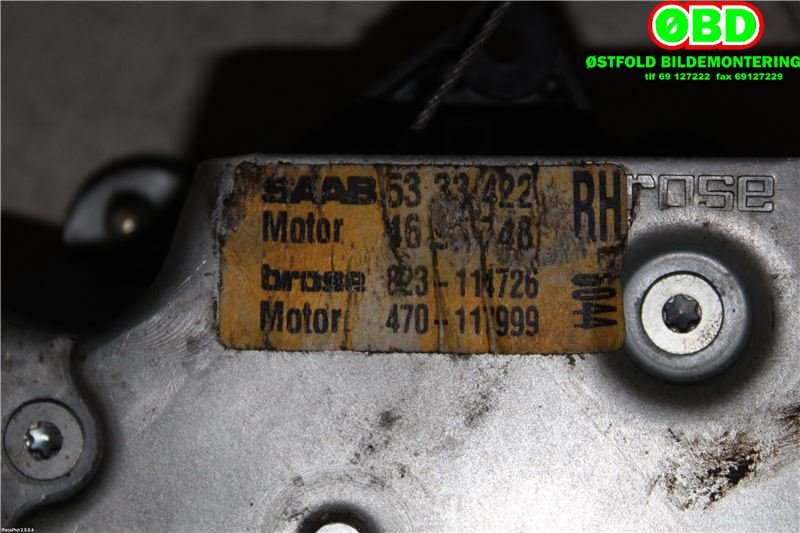 Ruteheis til Saab 9-5 2001-2005 (Type I, Fase 2)  (SAAB 9-5|)