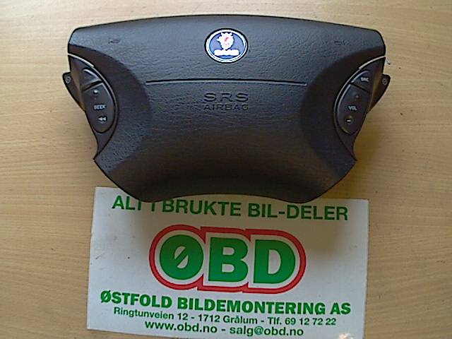Airbag rattpute til Saab 9-5, 2001-2005 (Type I, Fase 2) (SAAB 9-5|601519800B)
