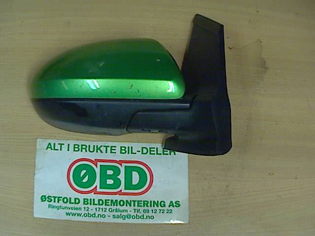 Speil høyre til Mazda 2, 2007-2010 (Type II, Fase 1)  (MAZDA 2|DF7469120D57)