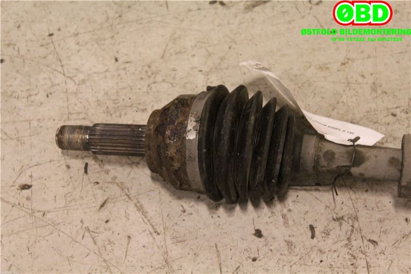 Drivaksel høyre foran til Mazda 2 2007-2010 (Type II, Fase 1)  (MAZDA 2|FD8225500A|)