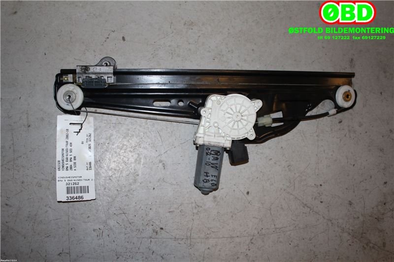 Ruteheis høyre bak til BMW 5-Serie 2003-2010 (E60/E61) (E60/E61) (BMW|51 35 7 184 746|)