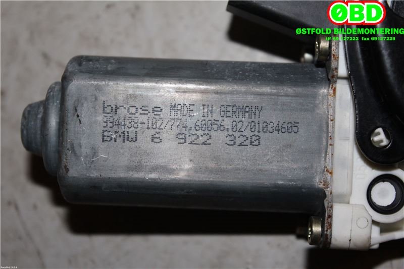 Ruteheis høyre bak til BMW 5-Serie 2003-2010 (E60/E61) (E60/E61) (BMW|51 35 7 184 746|)