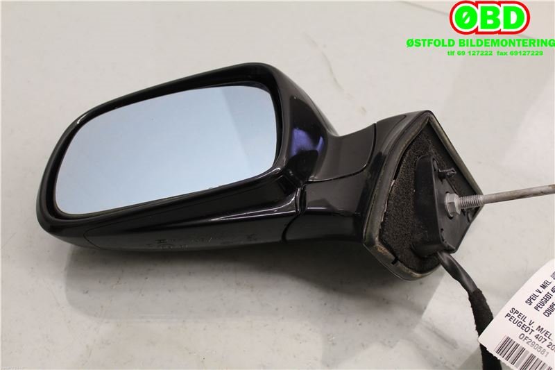 Speil venstre til Peugeot 407 2004-2010 (PEUGEOT 407|815393|815494|)